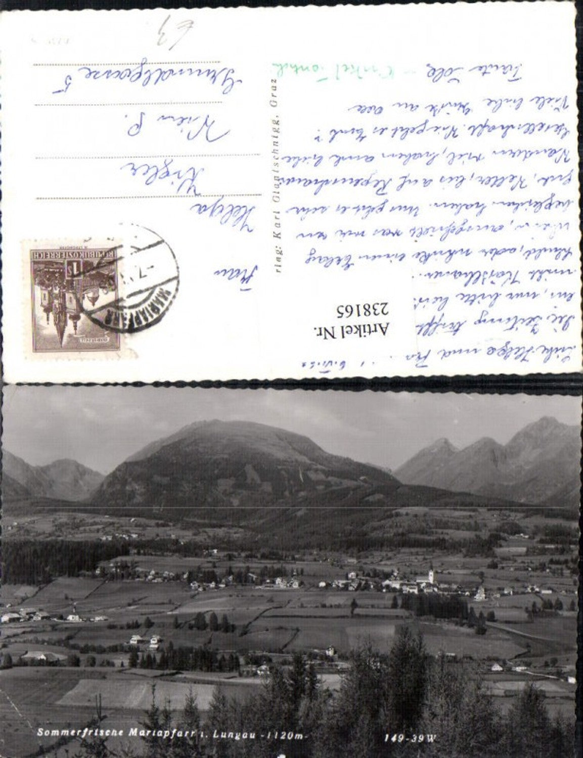 238165,Mariapfarr im Lungau Totale