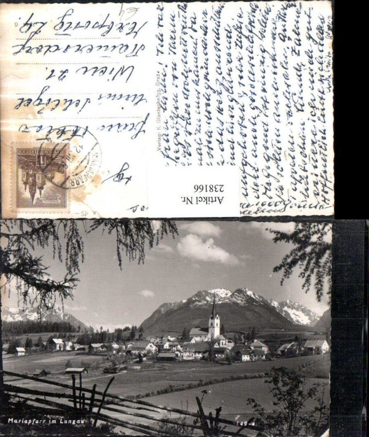 238166,Mariapfarr Totale im Lungau