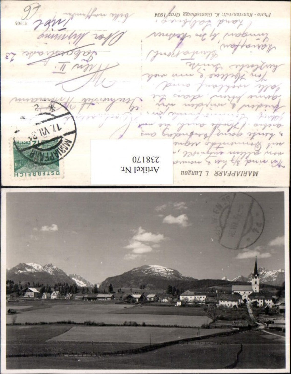 238170,Mariapfarr im Lungau Totale