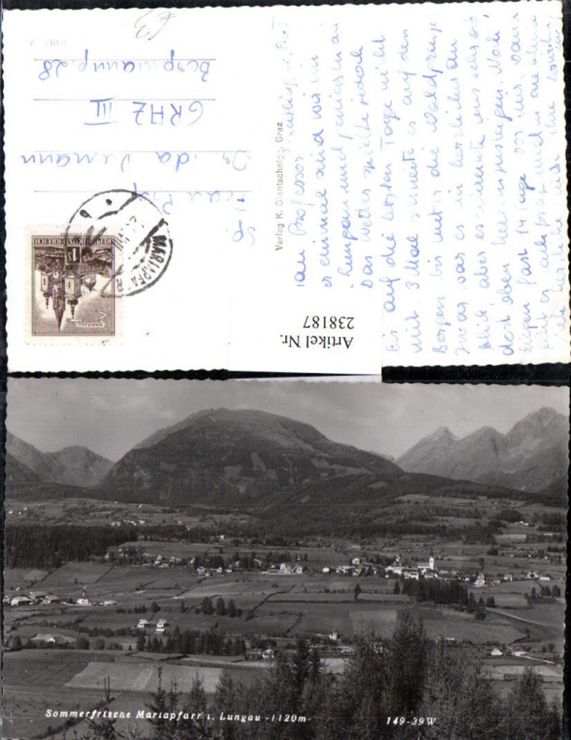 238187,Mariapfarr im Lungau Totale