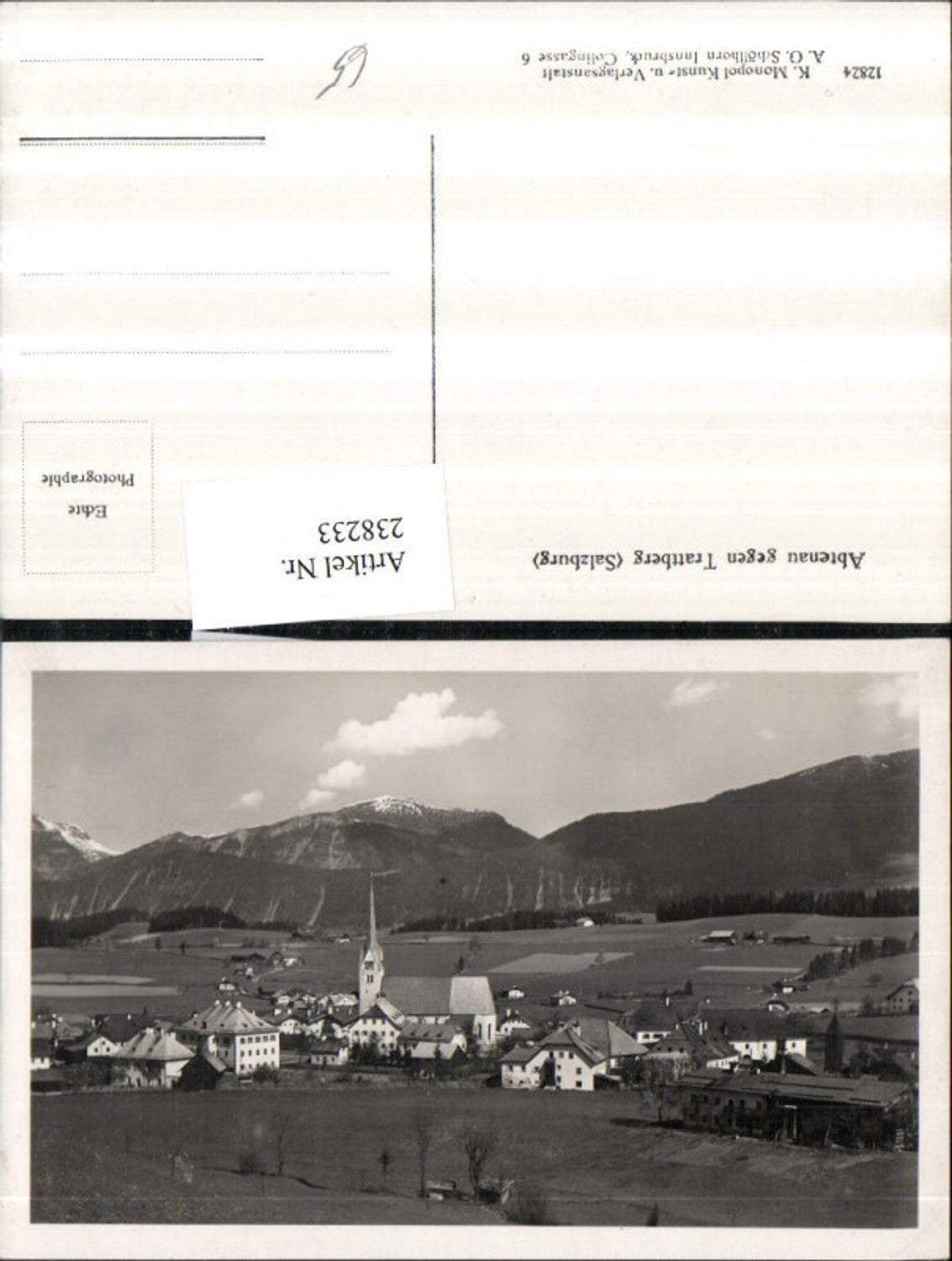 238233,Abtenau Totale geg. Trattberg