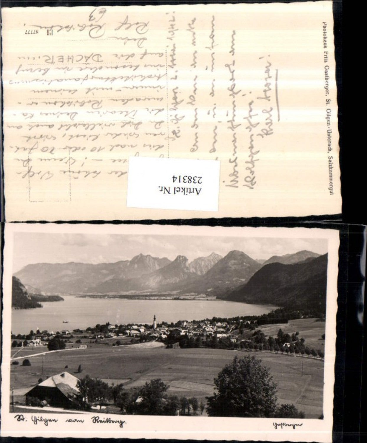 238314, St. Gilgen Totale v. Reitberg