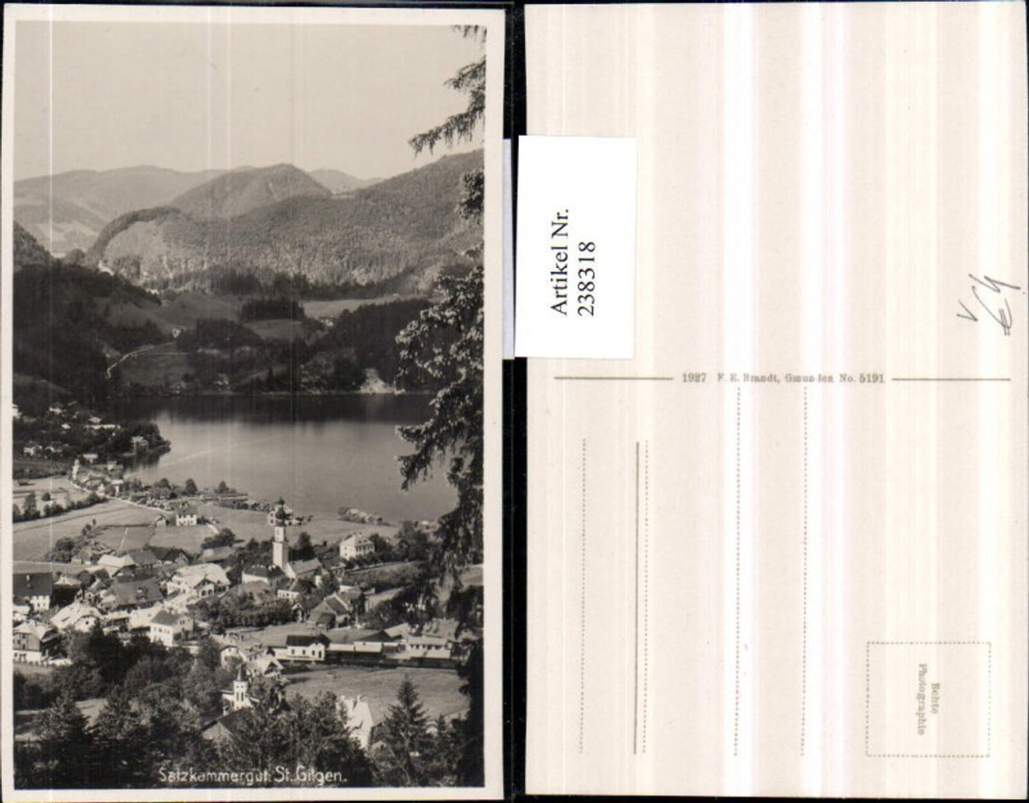 238318, St. Gilgen Totale pub FE Brandt 5191