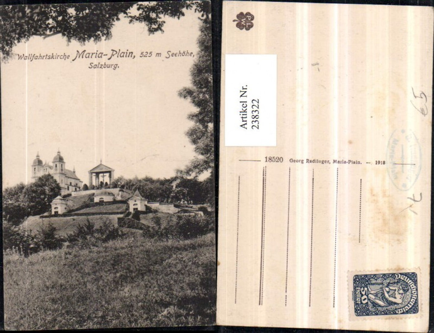 238322, Maria-Plain Church and Chapels