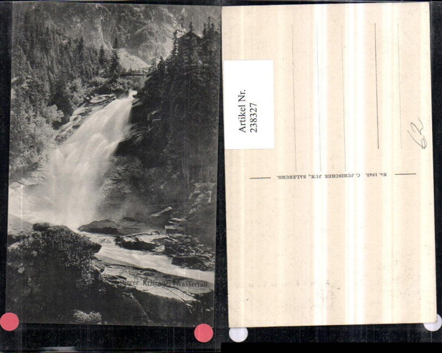 238327,Mittlerer Krimmler Wasserfall b. Krimml