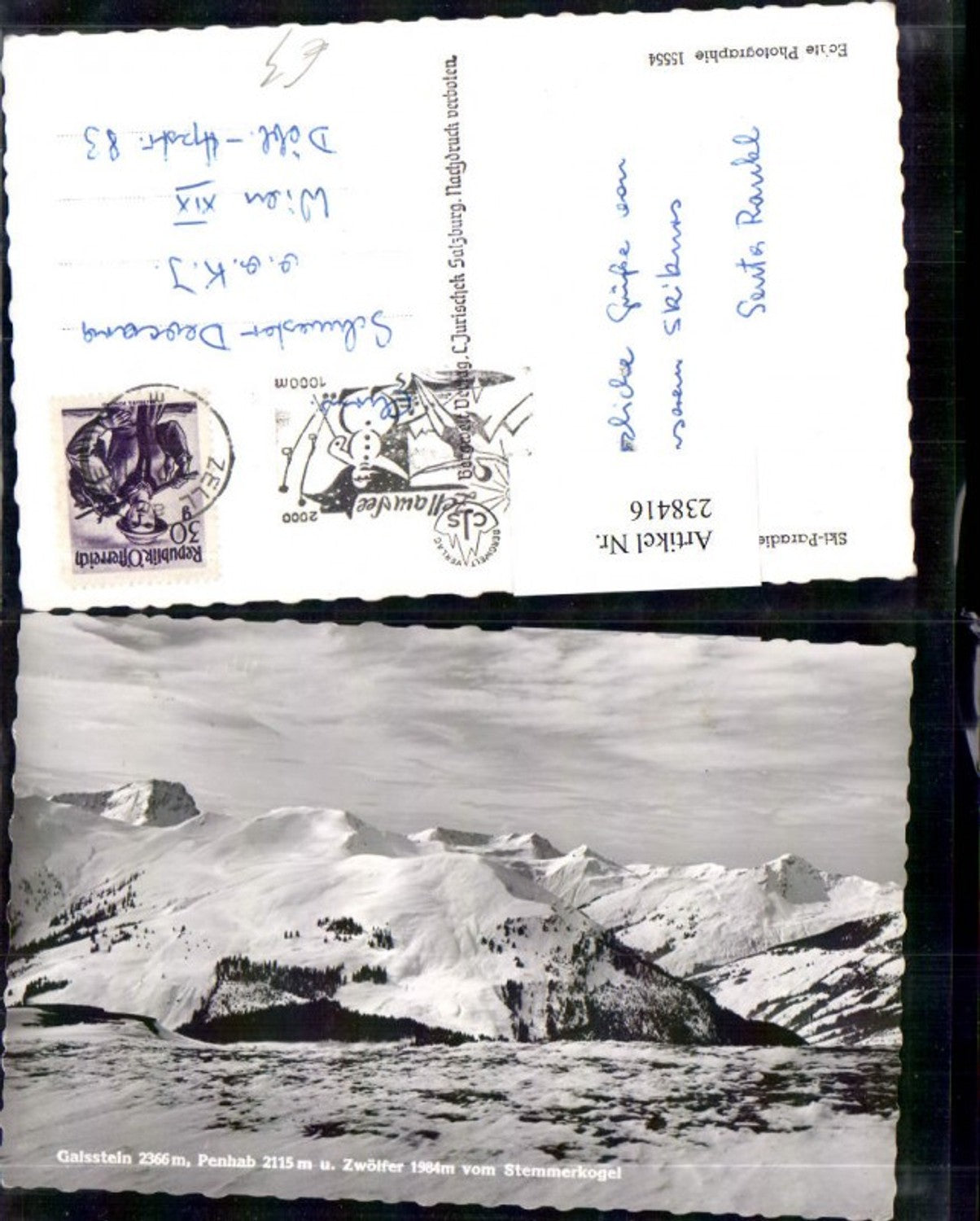 238416,Gaisstein Penhab u. Zwölfer v. Stemmerkogel b. Saalbach