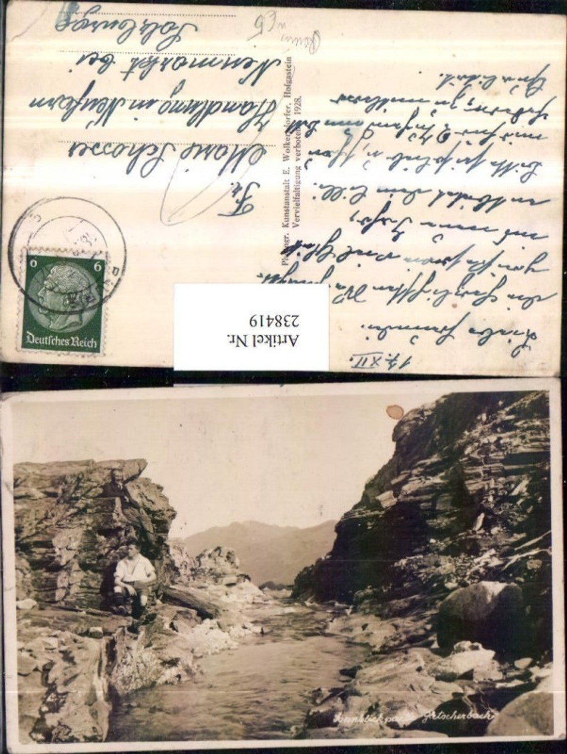 238419,Sonnblick Partie Gletscherbach b. Rauris