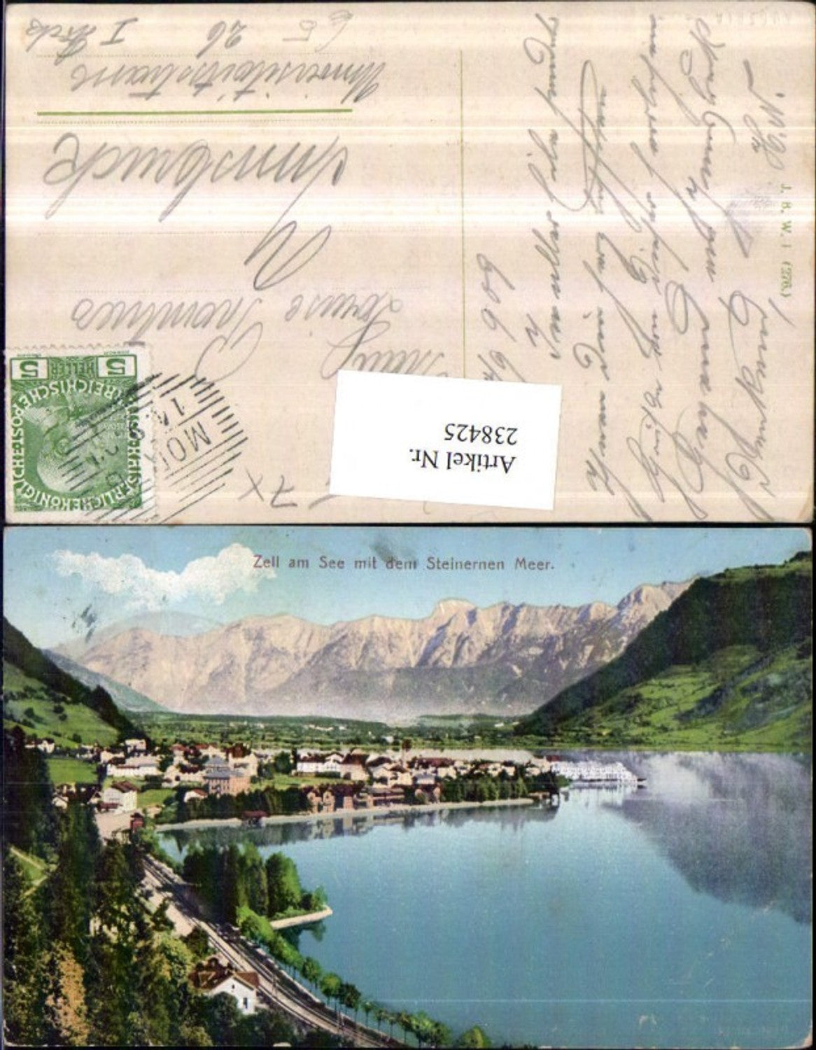 238425,Zell am See Totale m. d. Steinernen Meer