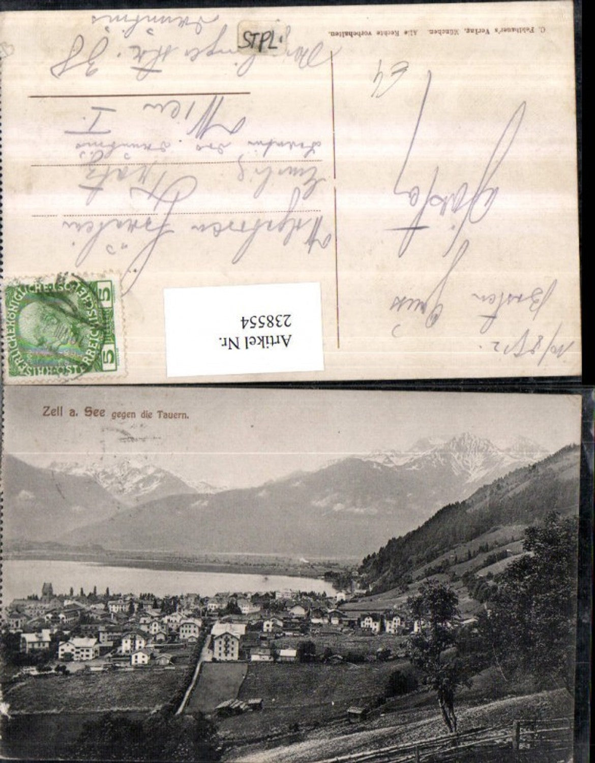 238554,Zell am See Totale geg. d. Tauern