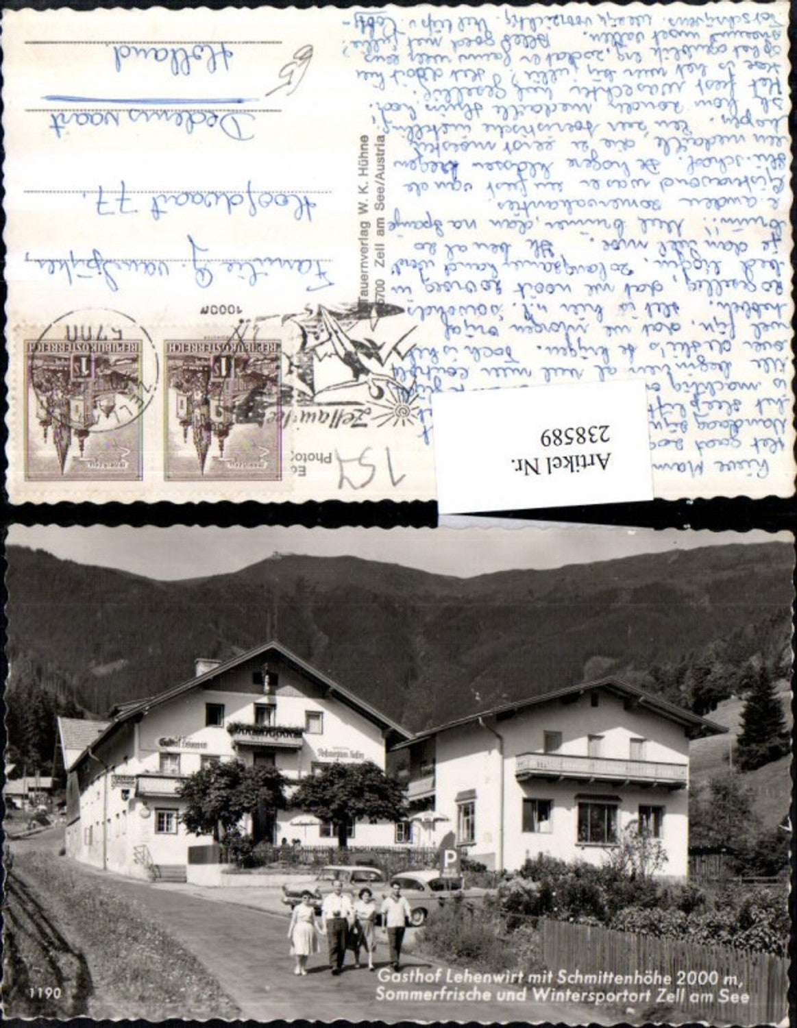 238589,Gasthof Lehenwirt m. Schmittenhöhe b. Zell am See