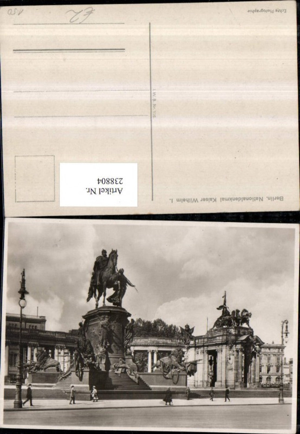 238804,Berlin Nationaldenkmal Kaiser Wilhelm 1