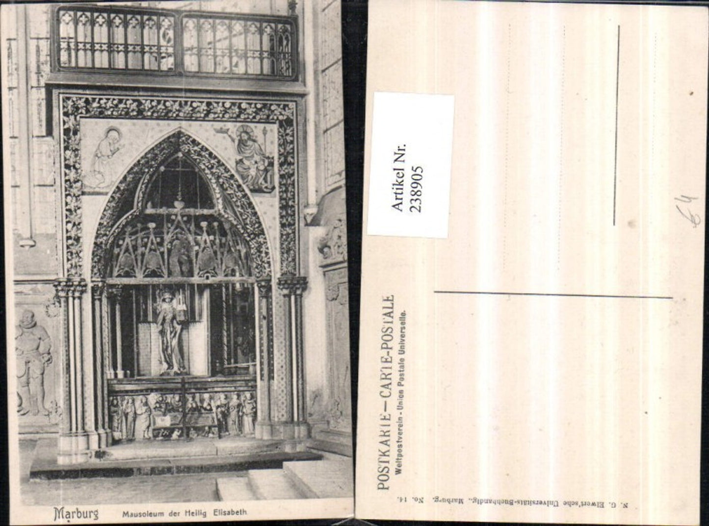 238905,Marburg Mausoleum d. Heilig Elisabeth