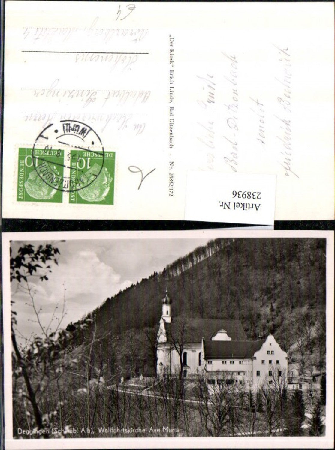 238936,Deggingen Wallfahrtskirche Kirche Ave Mariä