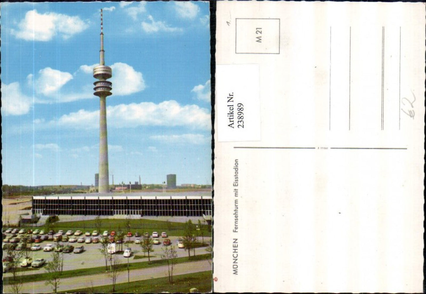 238989,München Fernsehturm m. Eisstadion