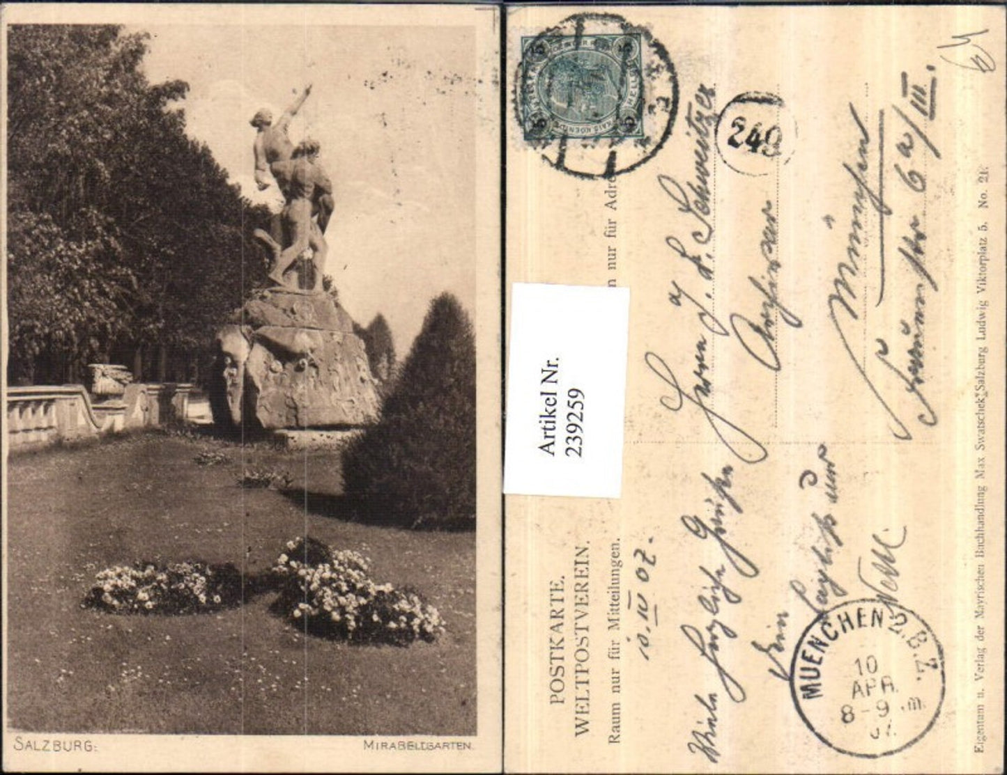 239259,Salzburg Mirabellgarten Skulptur