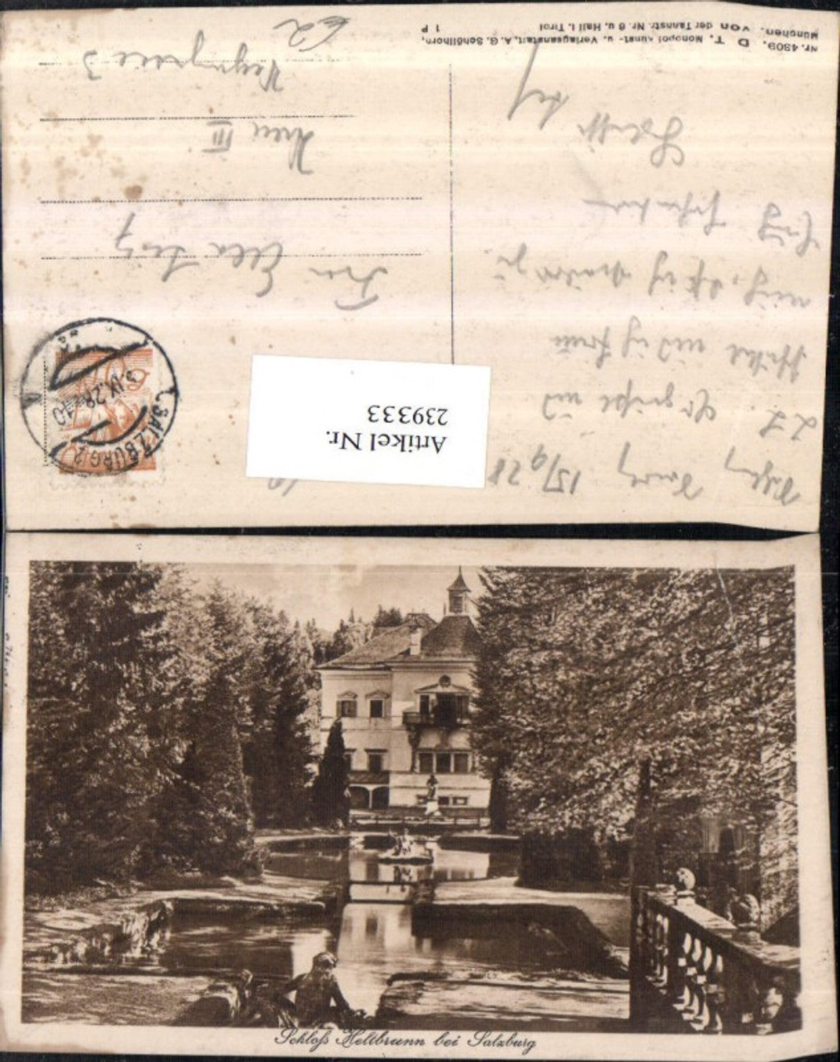239333,Salzburg Schloss Hellbrunn