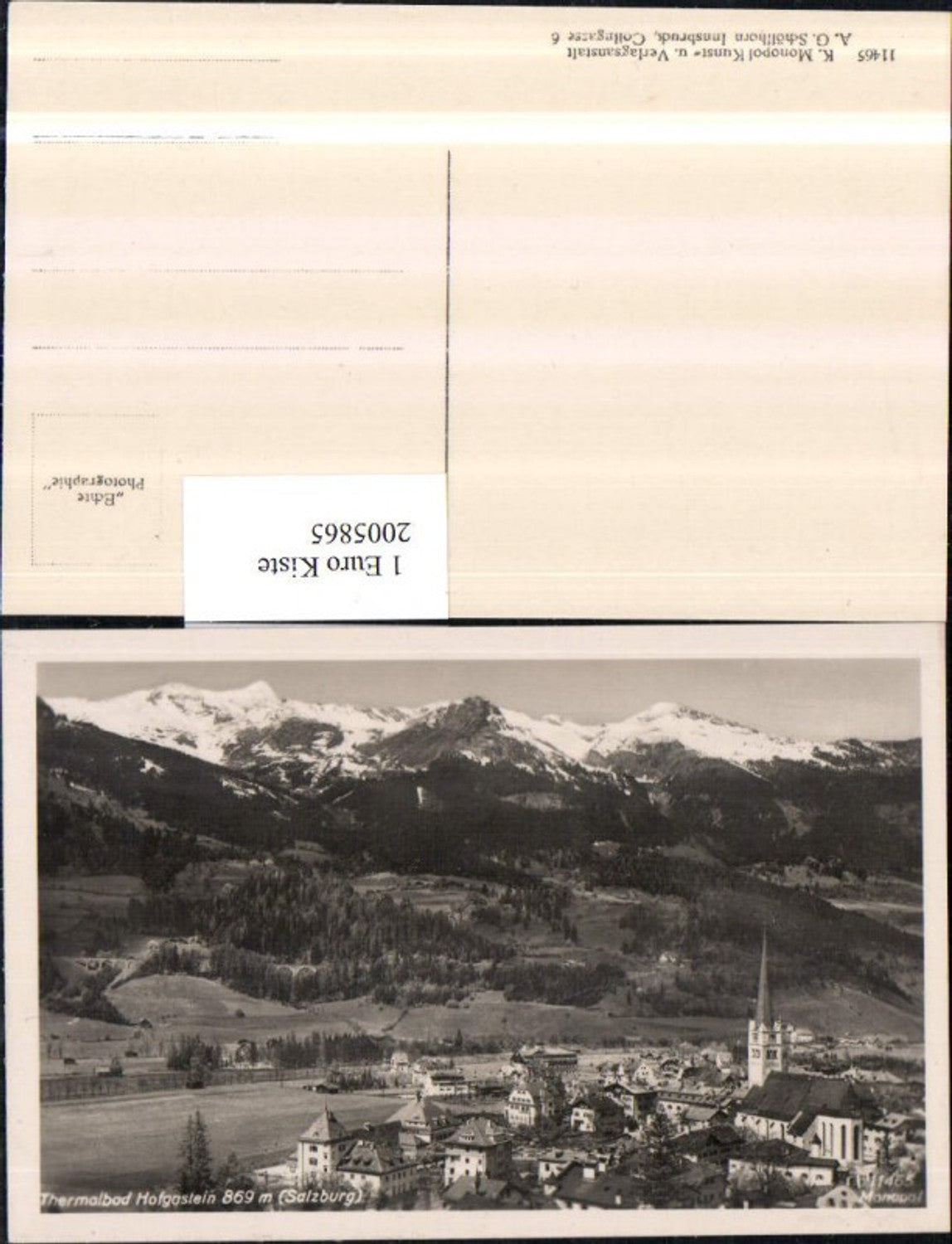 2005865,Bad Hofgastein Totale