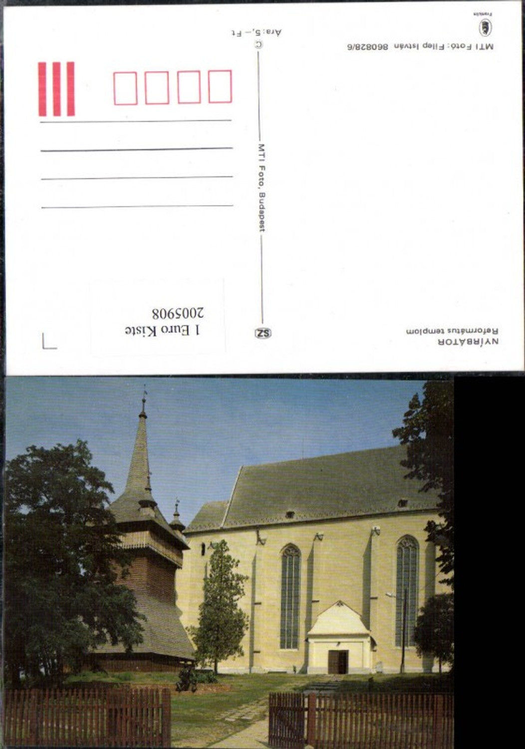 2005908,Nyirbator Reformatus templom Kirche