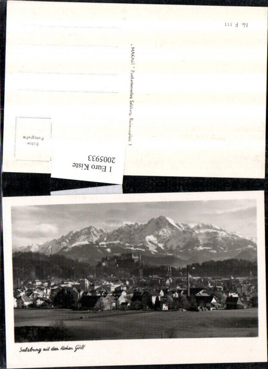 2005933,Salzburg Totale m. d. Hohen Göll