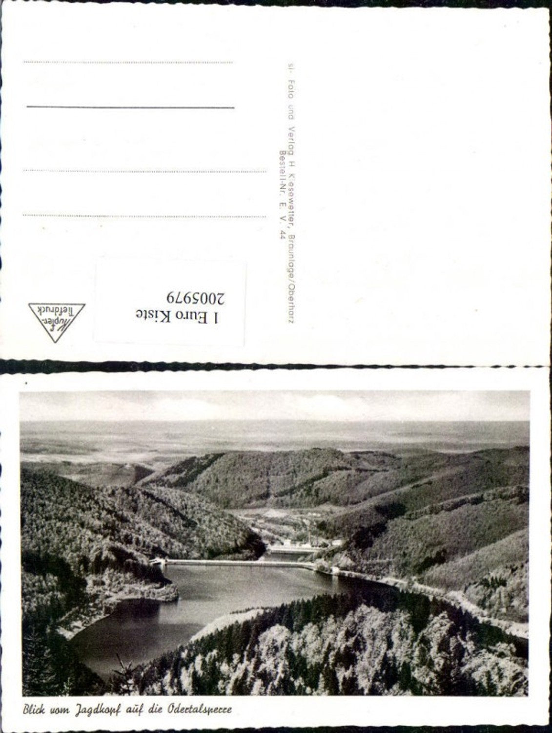 2005979,Blick v. Jagdkopf auf d. Odertalsperre b. Bad Lauterberg