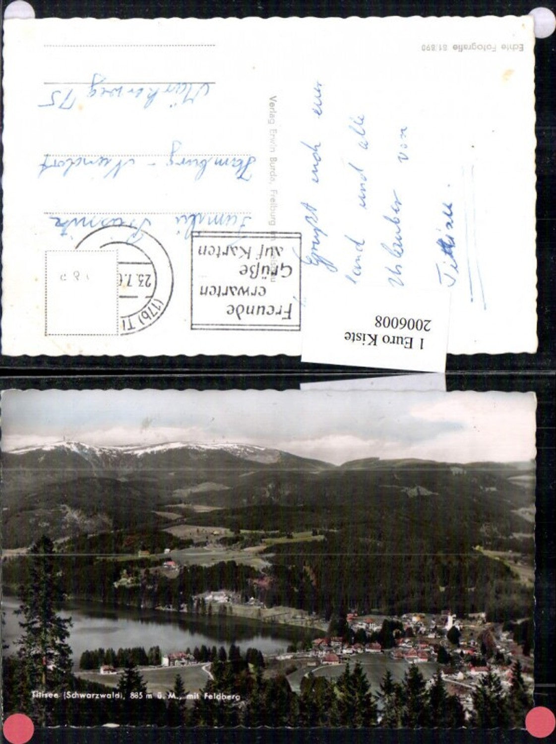 2006008, Titisee in the Black Forest, total view with Feldberg