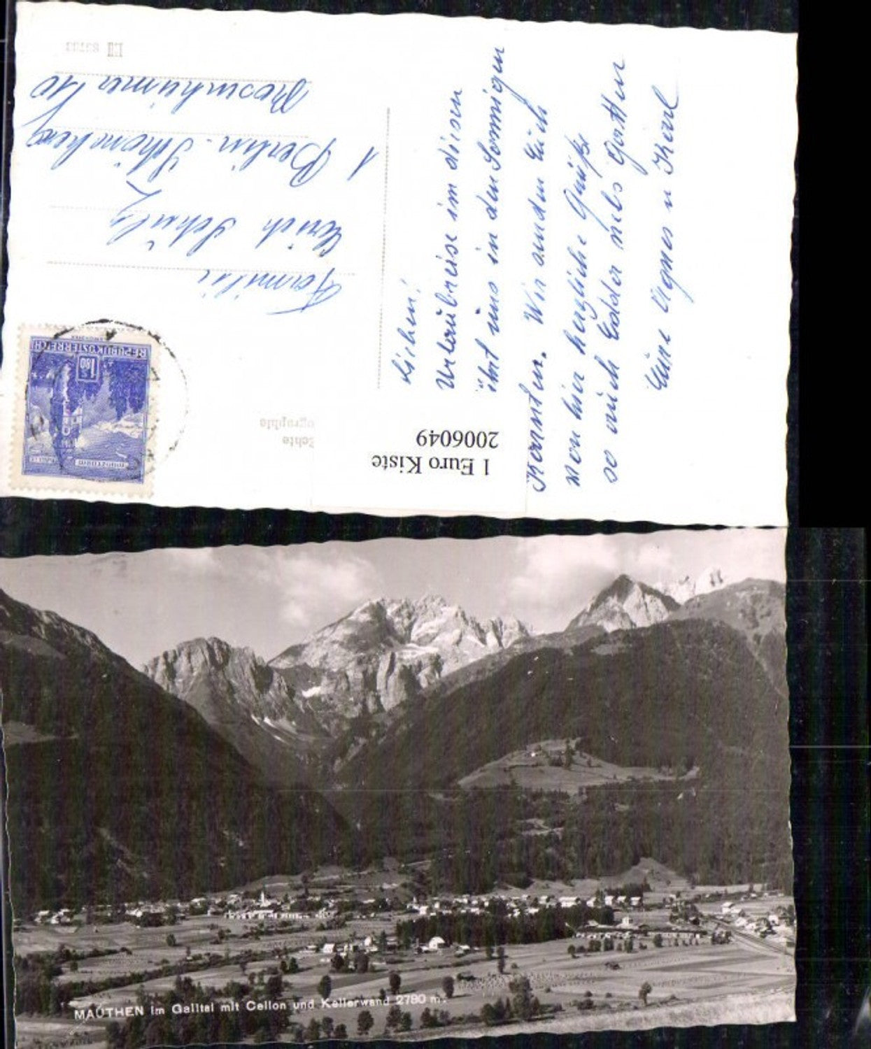 2006049,Mauthen im Gailtal Totale m. Cellon u. Kellerwand