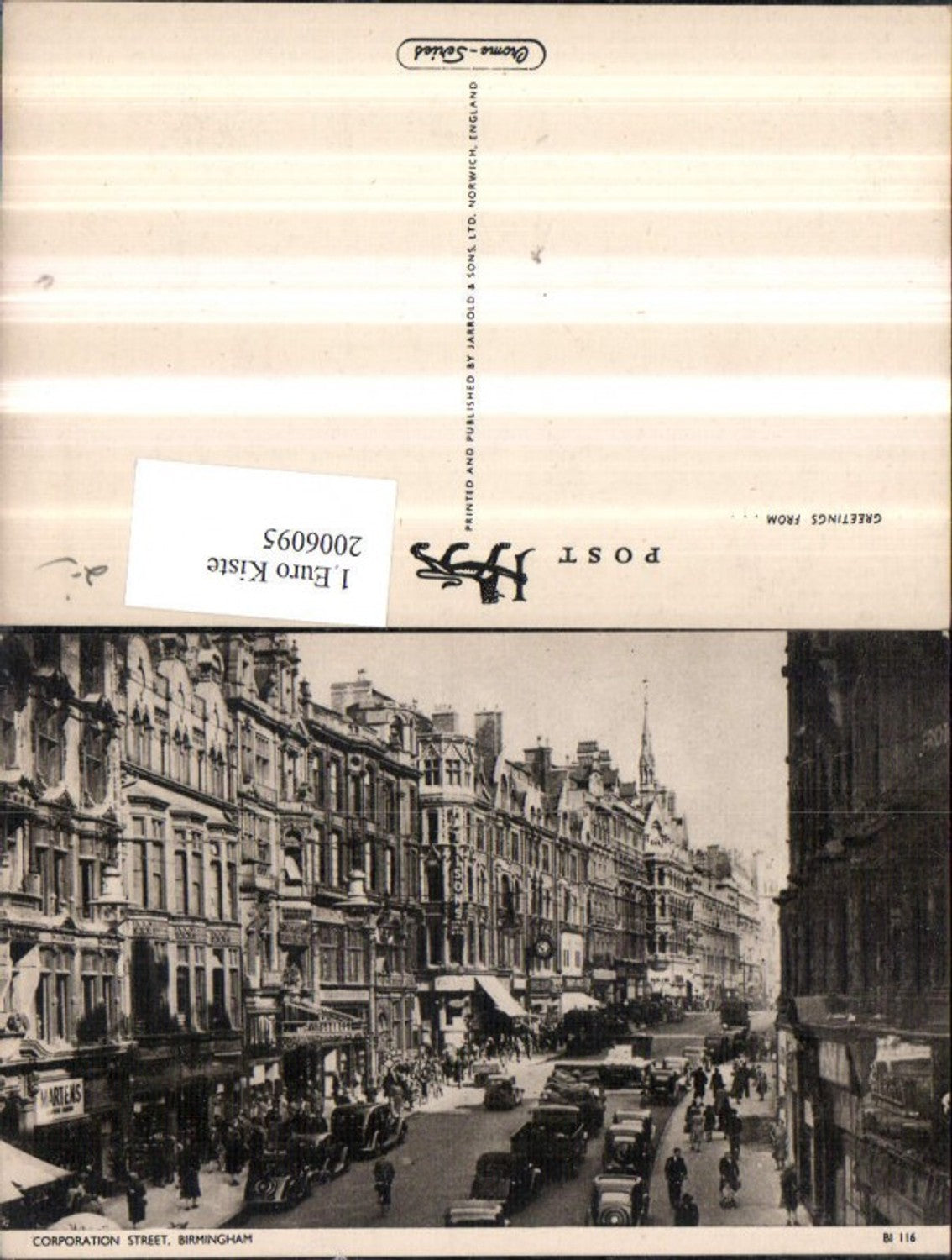 2006095,Birmingham Corporation Street Straßenansicht Geschäfte