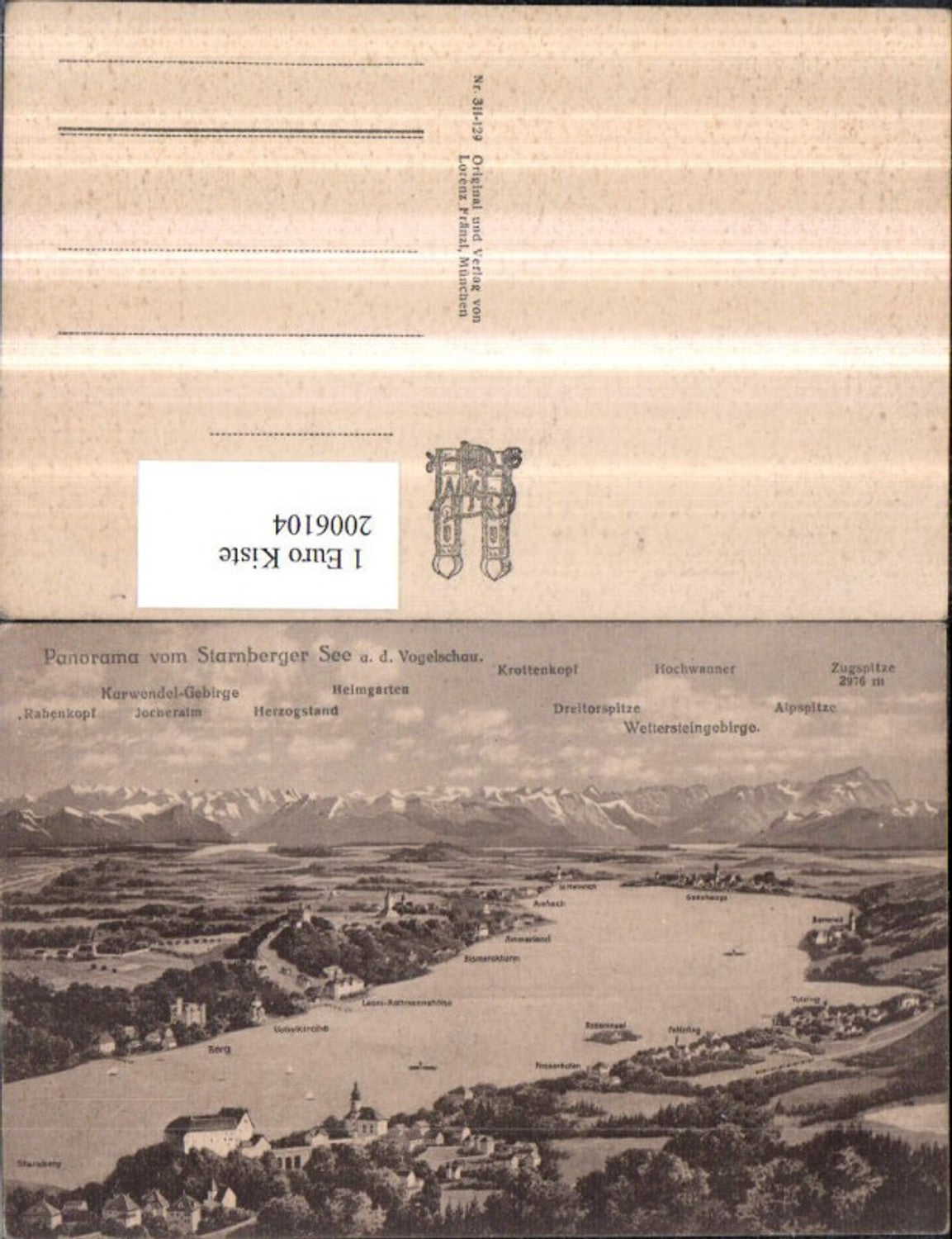 2006104,Panorama v. Starnberger See aus d. Vogelschau Totale