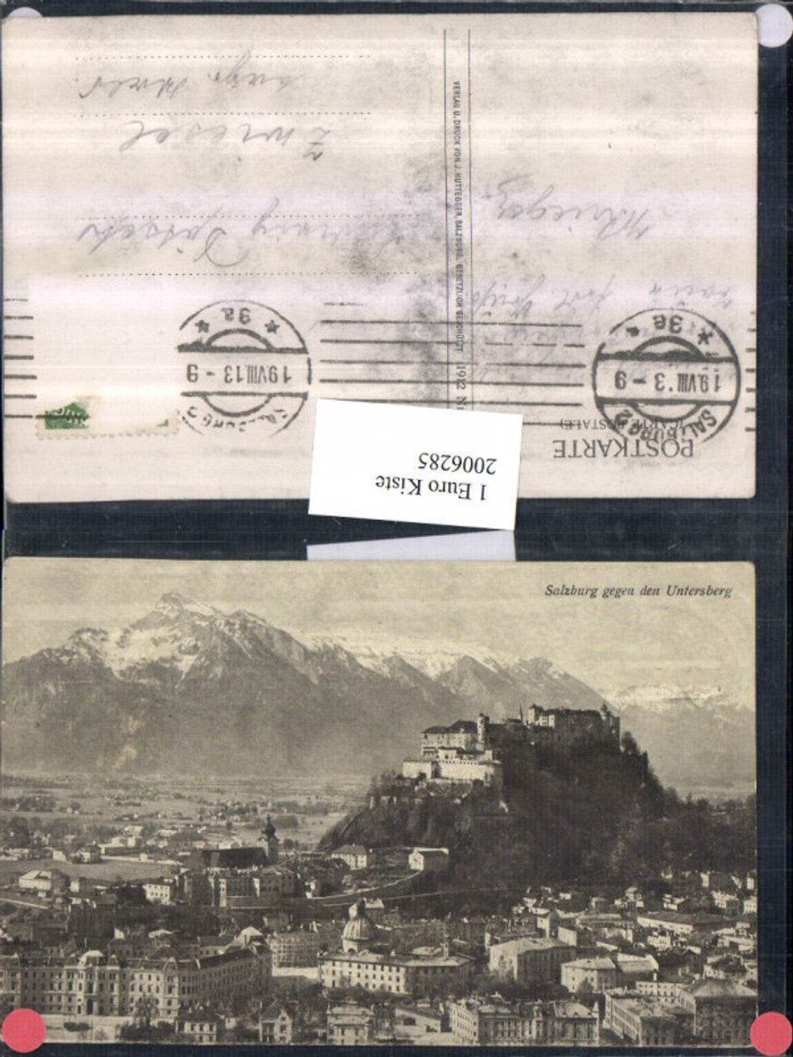 2006285,Salzburg Totale geg. d. Untersberg