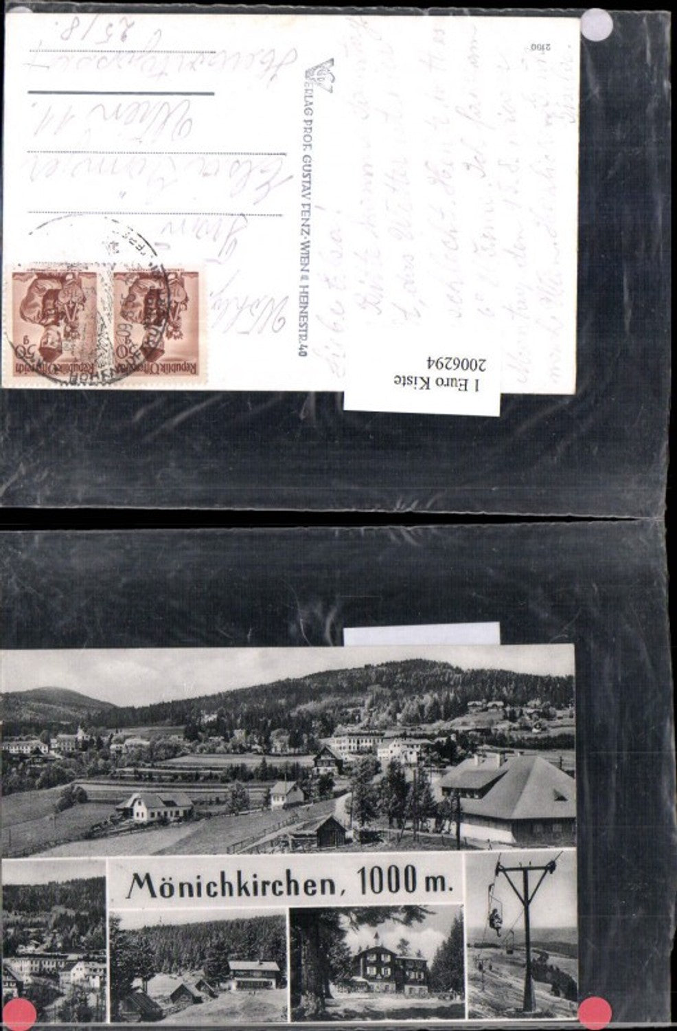 2006294,Mönichkirchen Totale Sessellift Mehrbildkarte