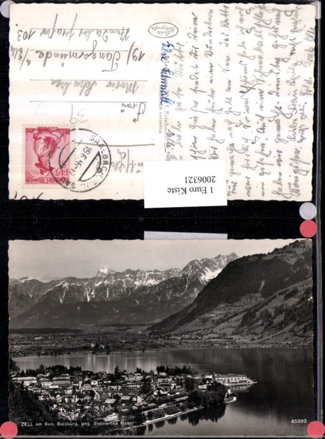 2006321,Zell am See Totale geg. Steinernes Meer