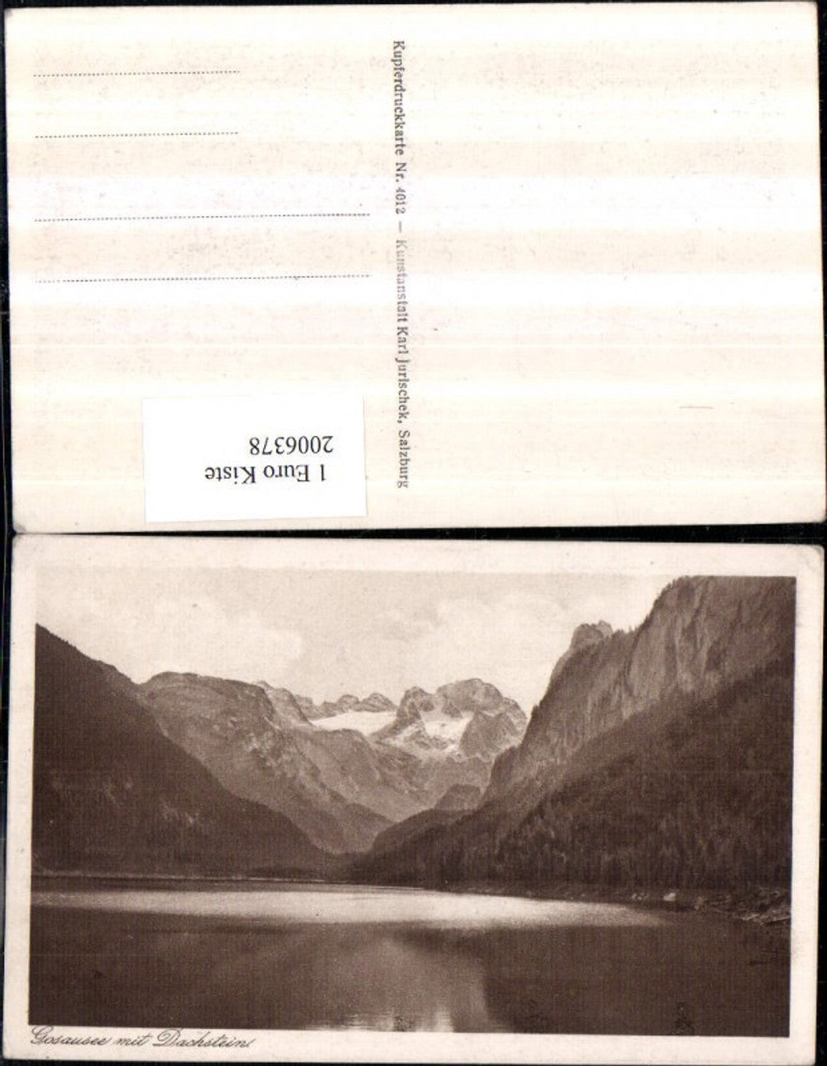 2006378,Gosausee See m. Dachstein Bergkulisse