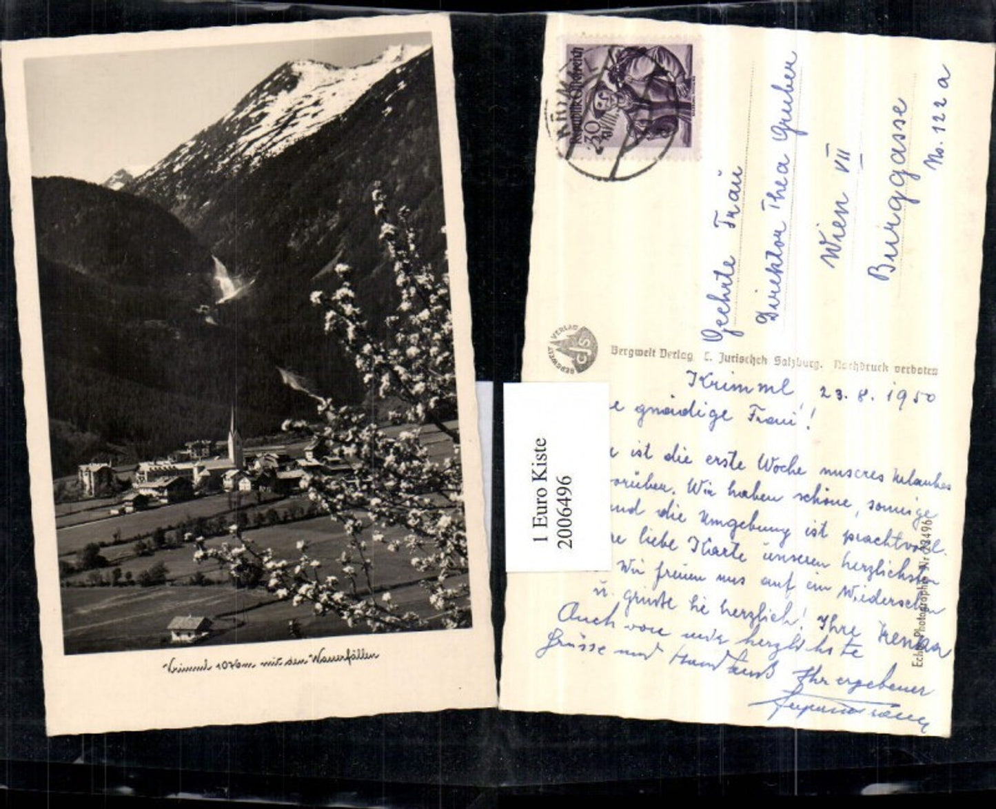 2006496,Krimml Totale m. d. Wasserfällen