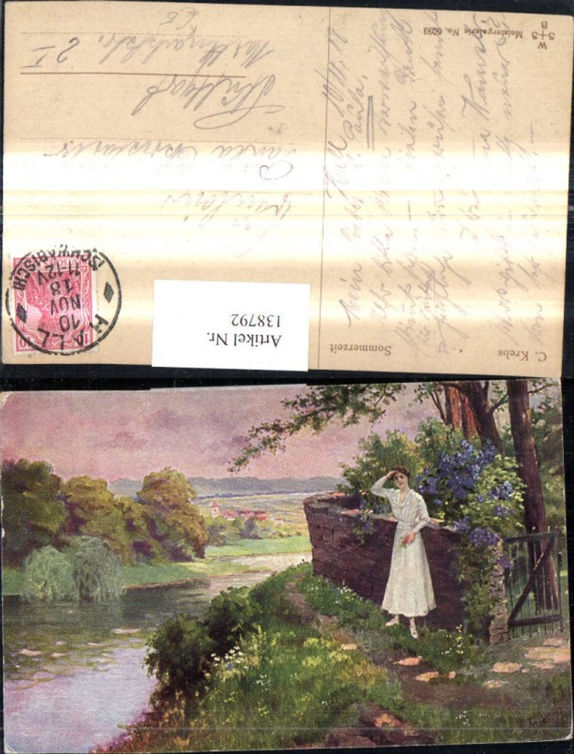 138792, Artist Ak C. Krebs Summer Time