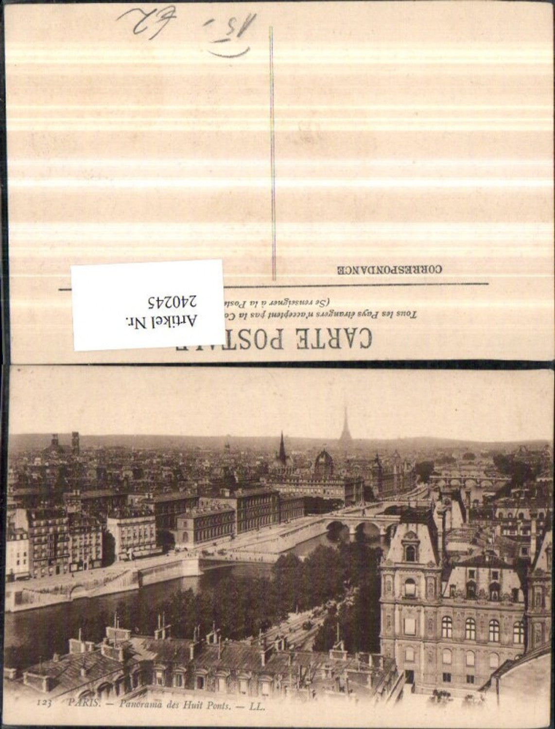 240245,Paris Panorama des Huit Ponts Teilansicht