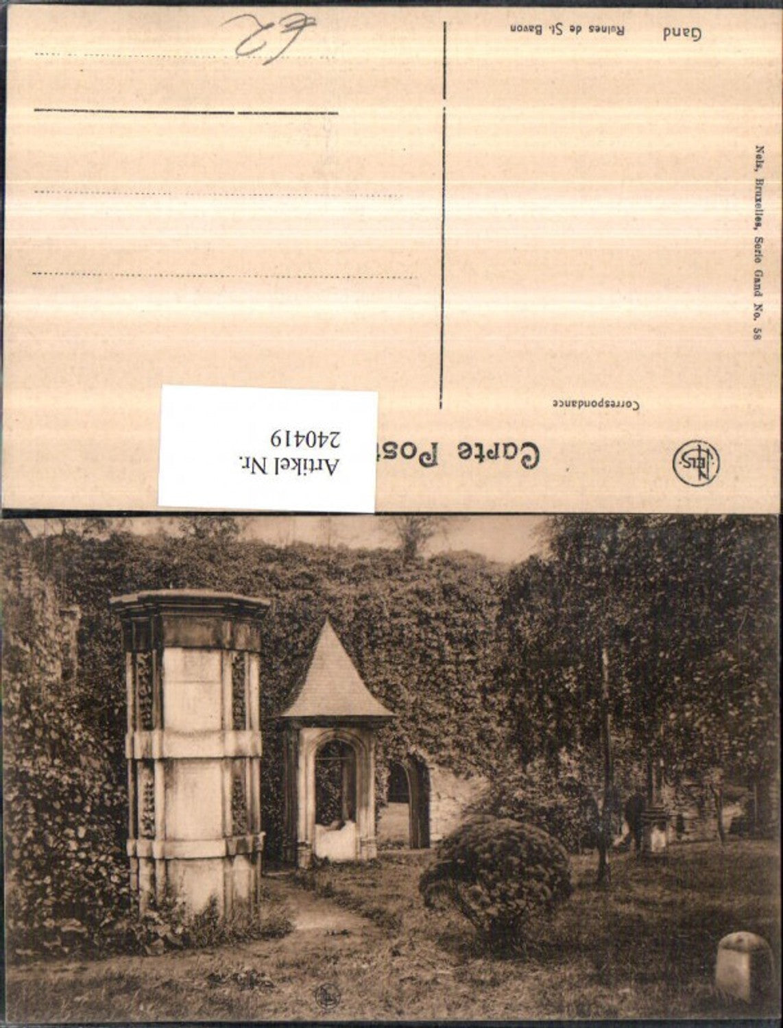 240419,Gand Ruines de St. Bavon ruins