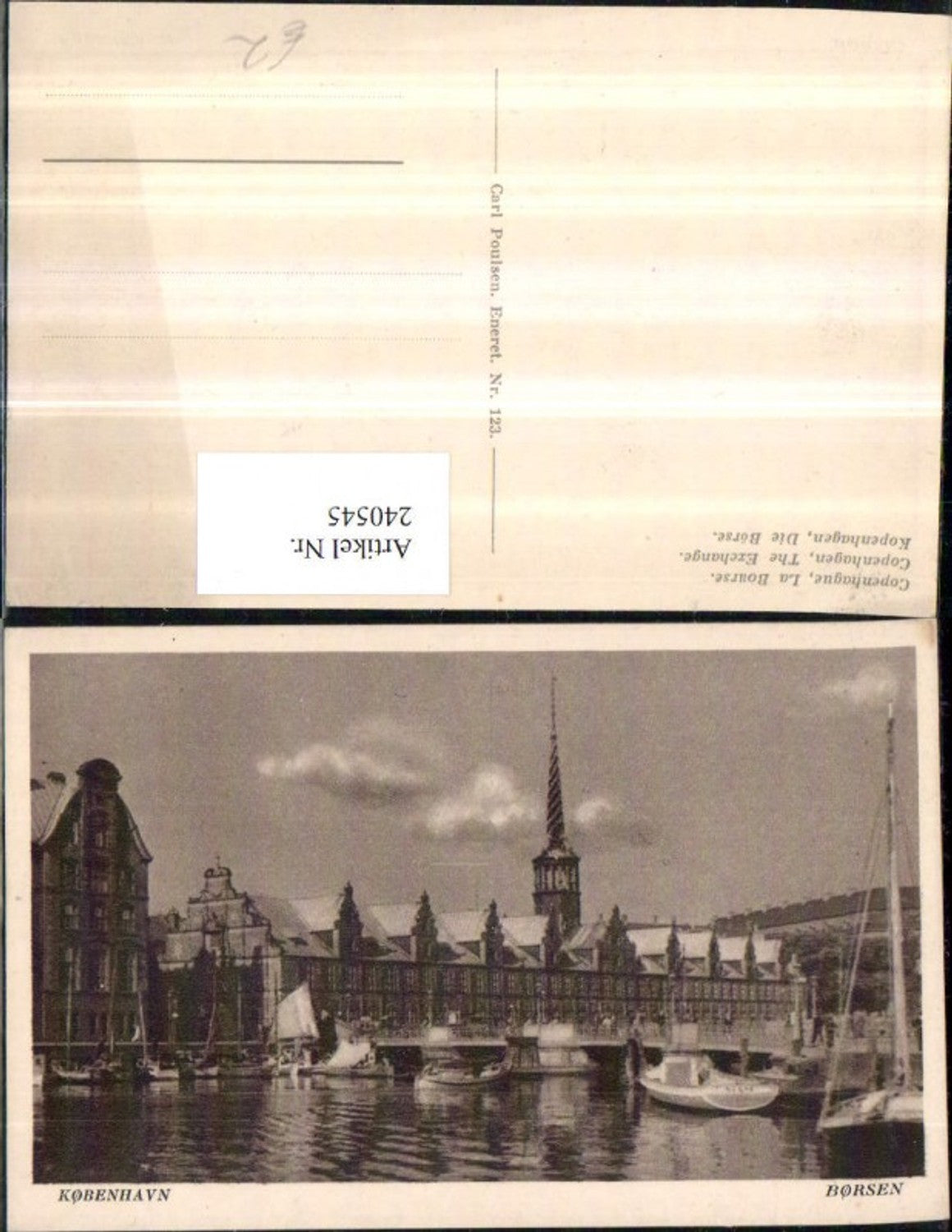 240545, Copenhagen Stock Exchange