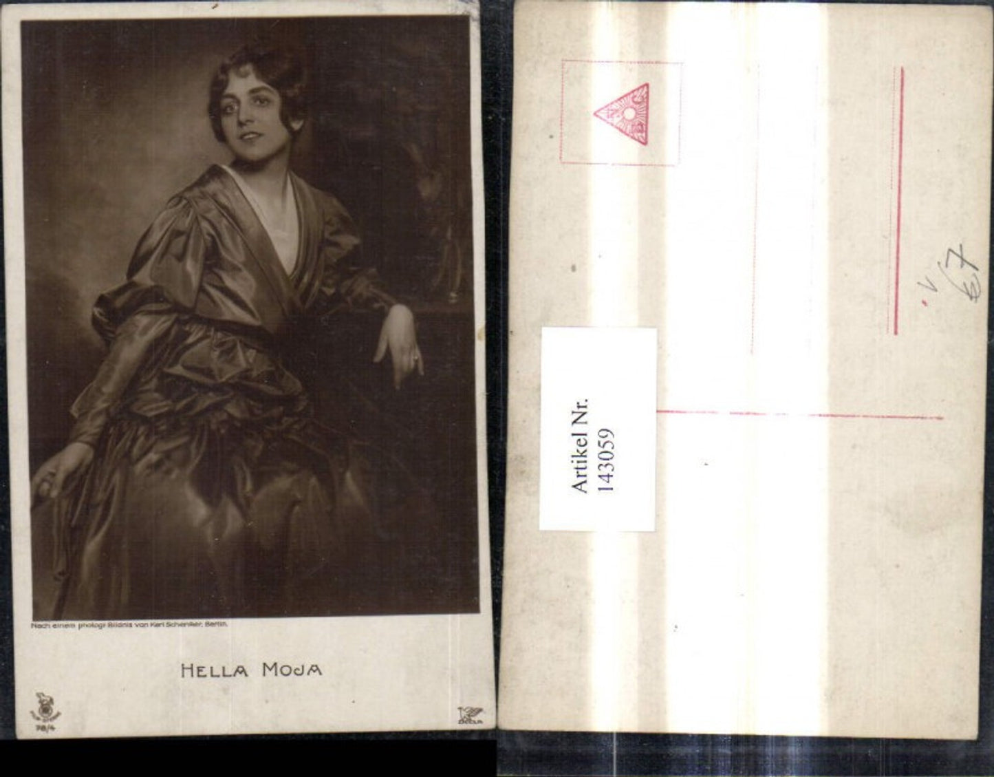 143059,Hella Moja Schauspielerin pub Filmsterne 78/4