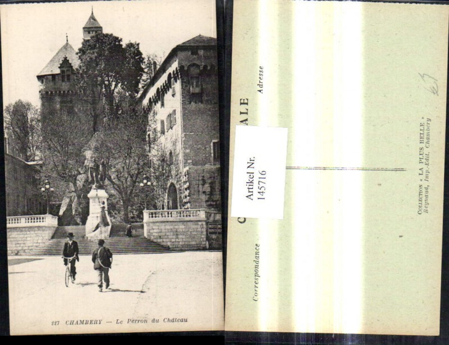 145716,Schloss Chambery Le Perron du Chateau