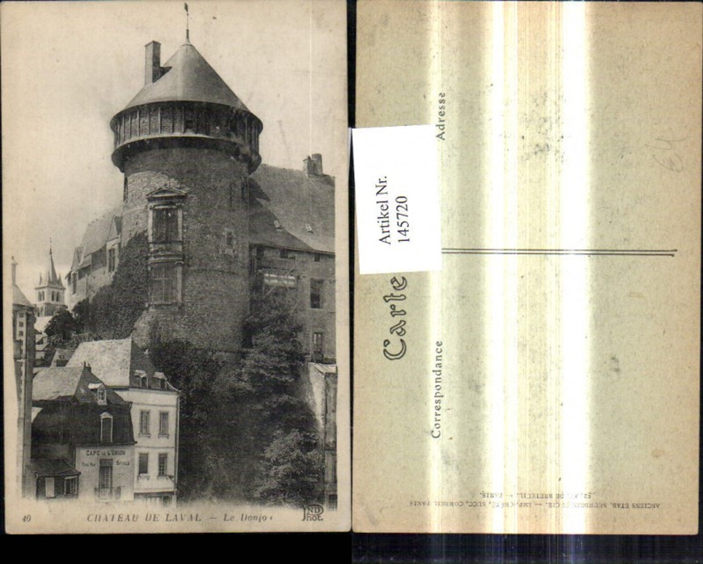 145720,Schloss Chateau de Laval Le Donjo