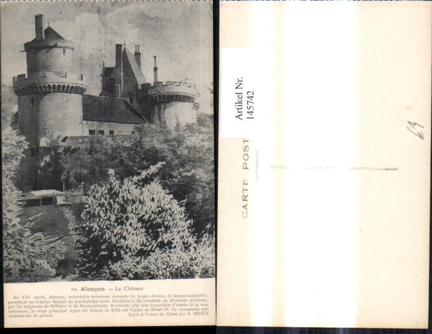 145742,Schloss Alcencon Le Chateau