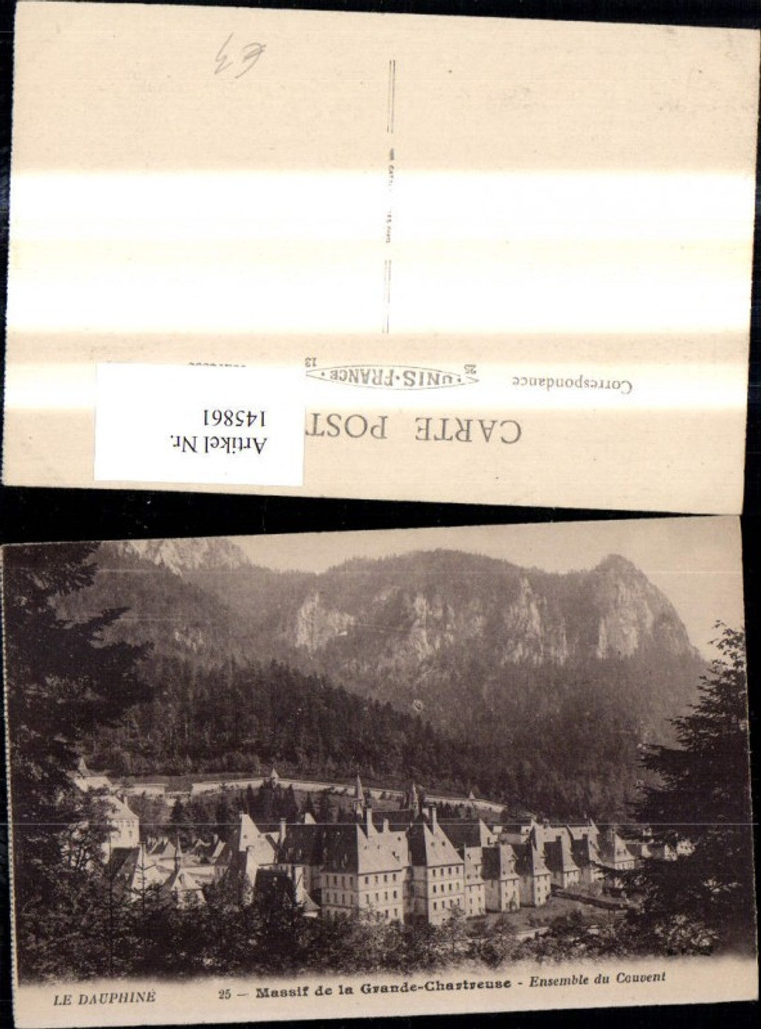 145861,Le Dauphine Massif de la Grande Chartreuse Ensemble du Couvent Schloss Kloster