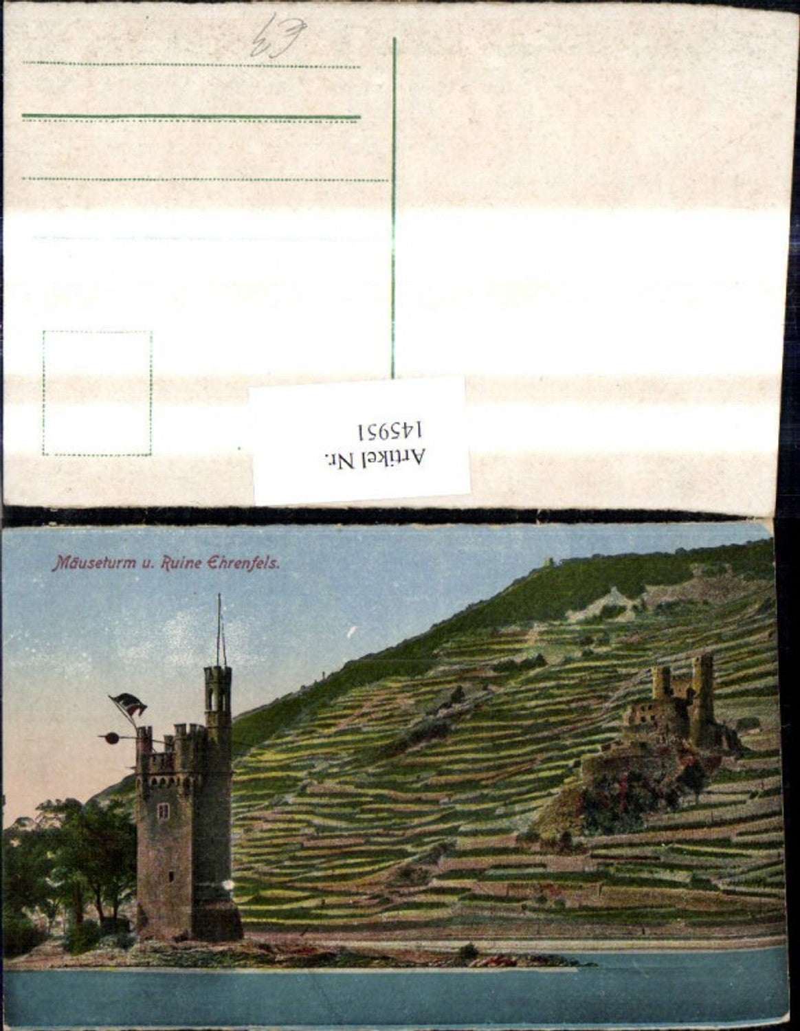 145951,Mäuseturm u. Ruine Ehrenfels