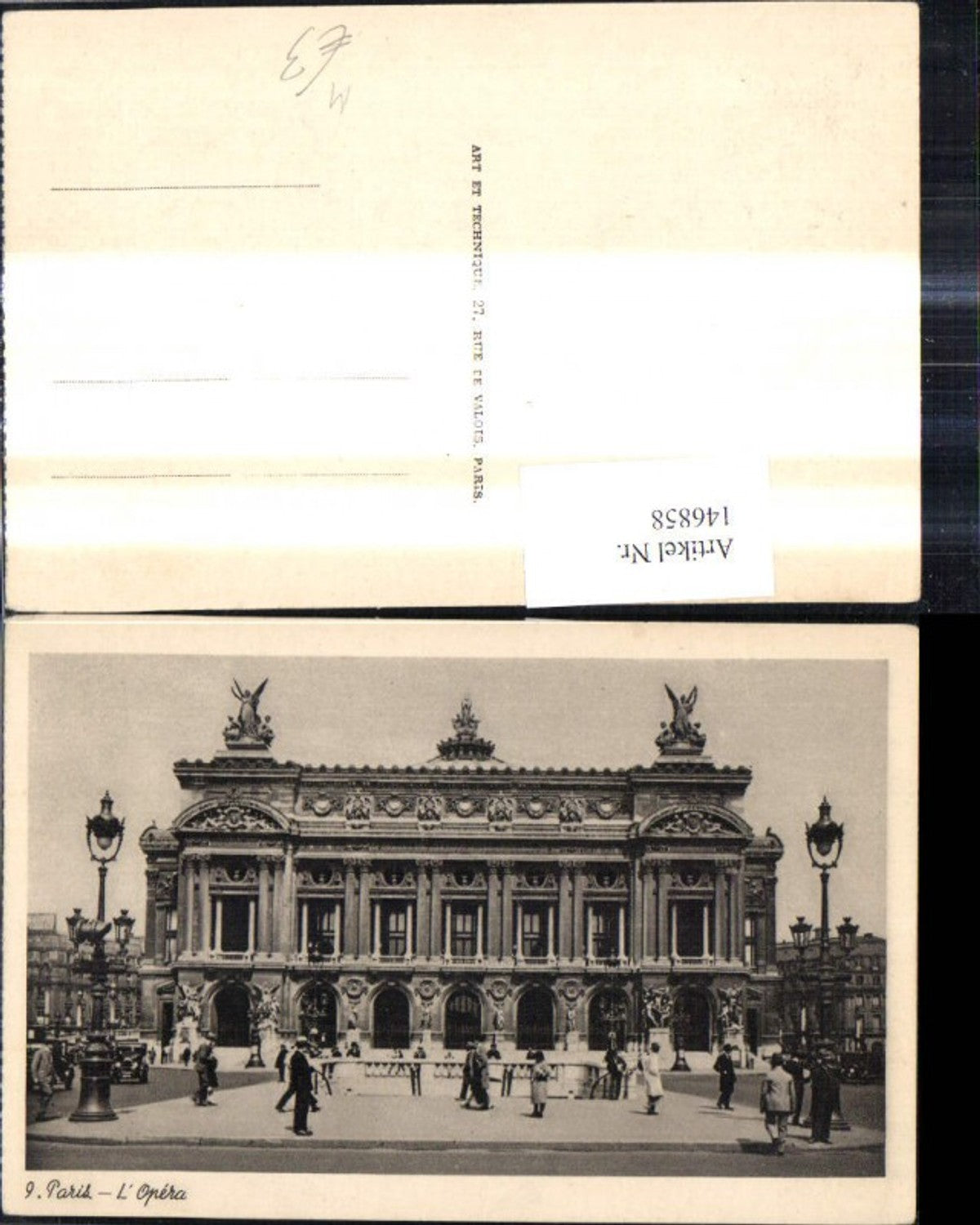 146858, Paris L Opera