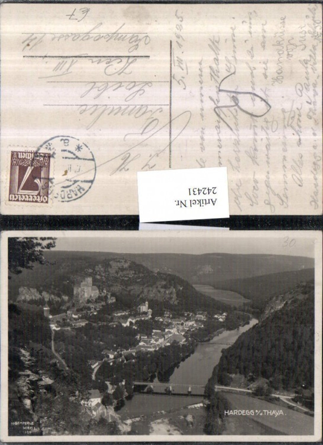 242431, Hardegg an d. Thaya long shot