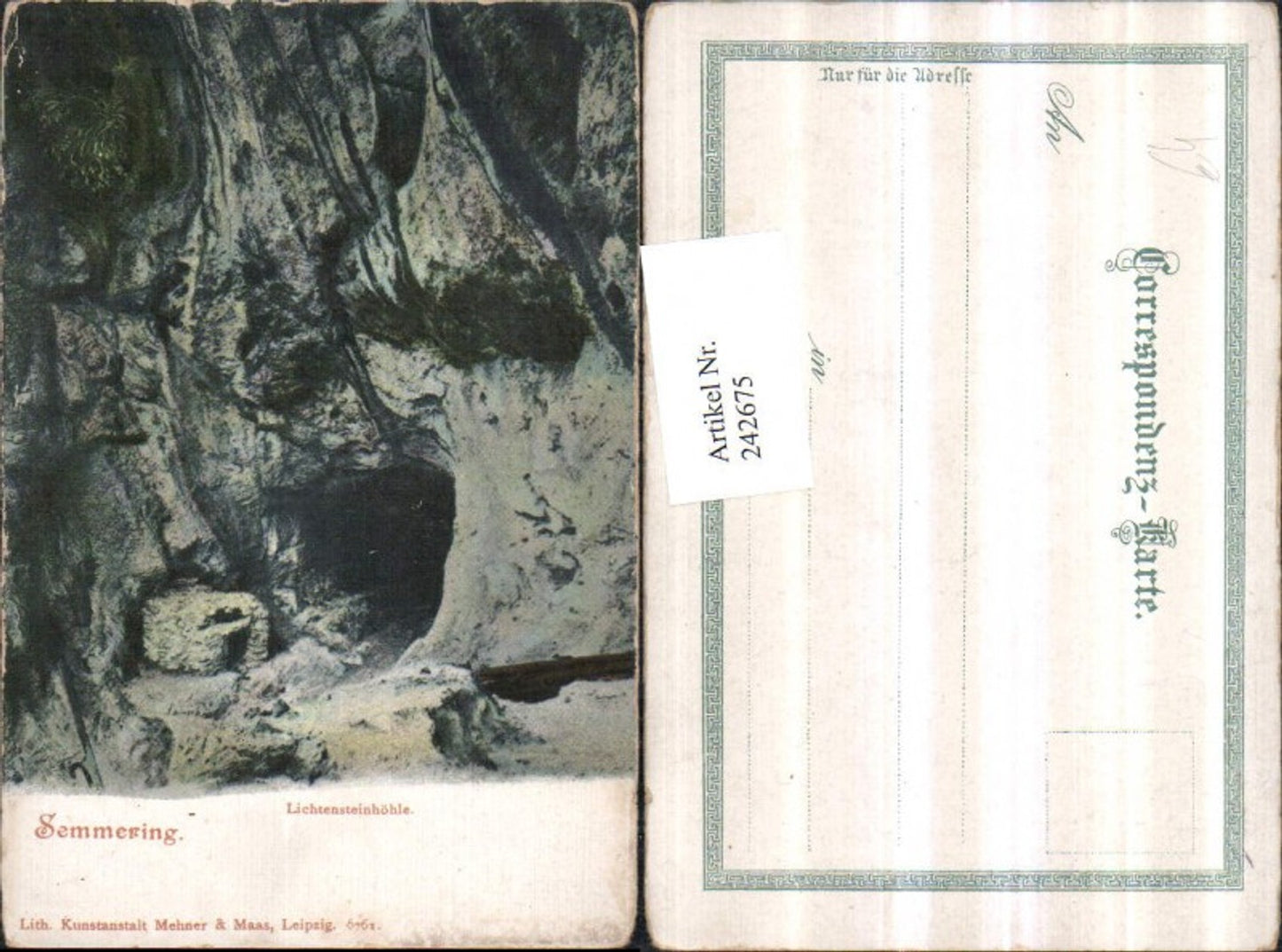 242675,Semmering Lichtensteinhöhle