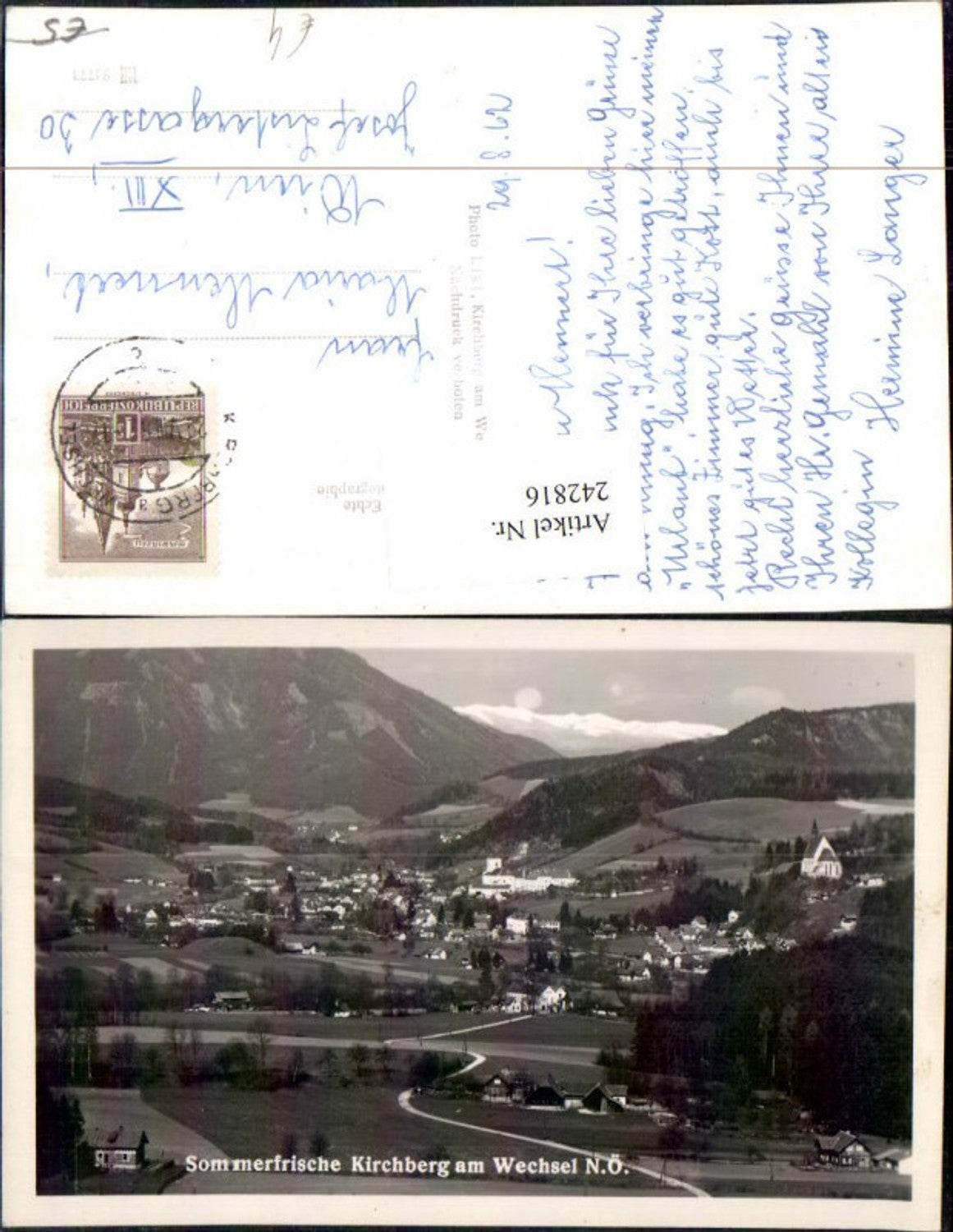 242816,Kirchberg am Wechsel Totale