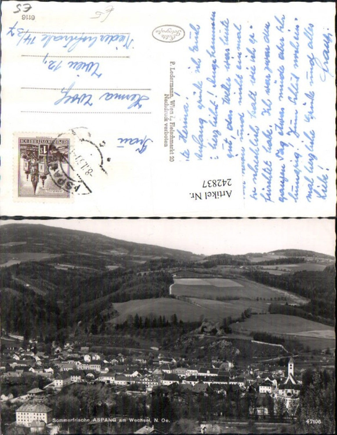 242837,Aspang am Wechsel Totale
