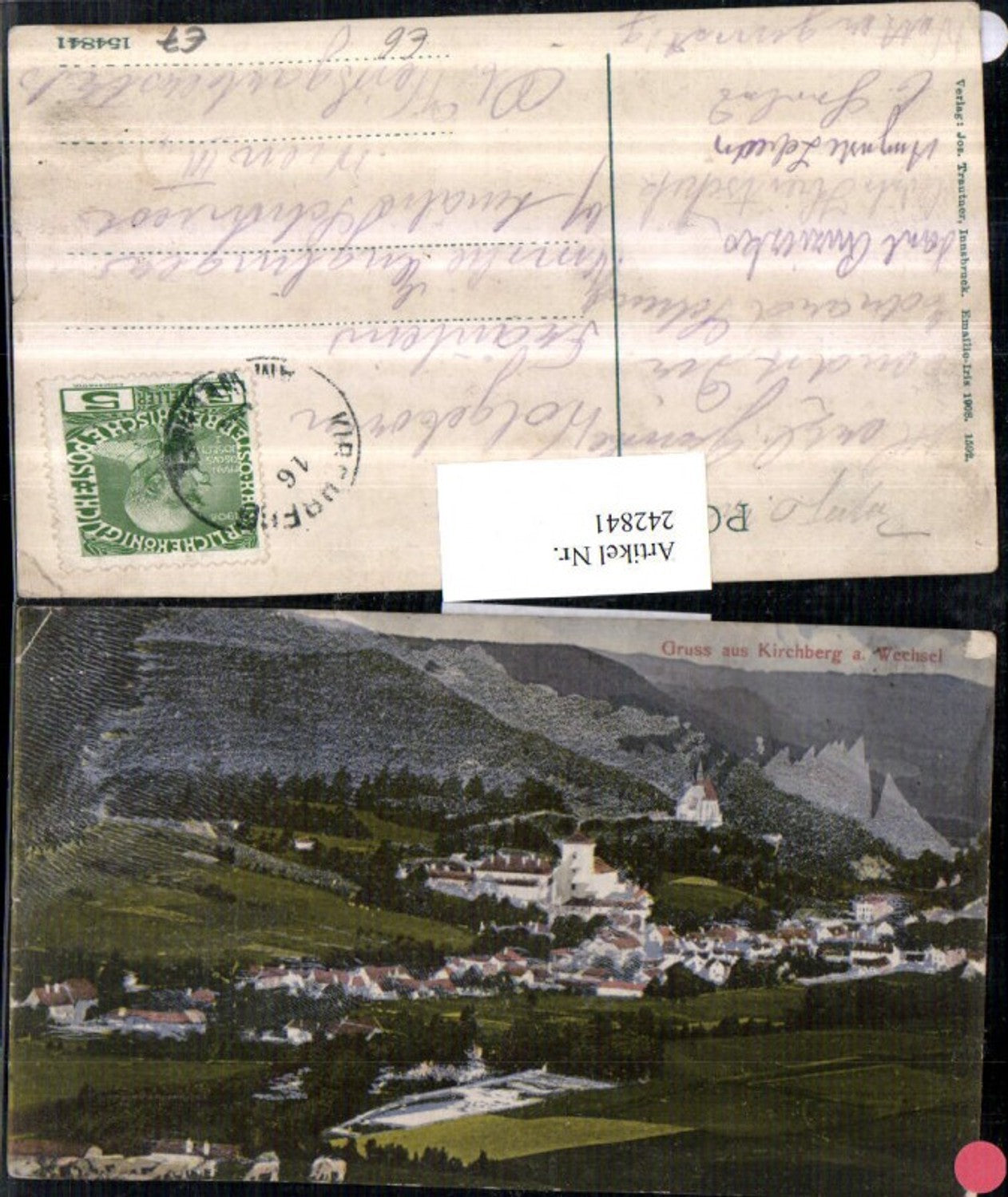 242841,Gruß aus Kirchberg am Wechsel Totale