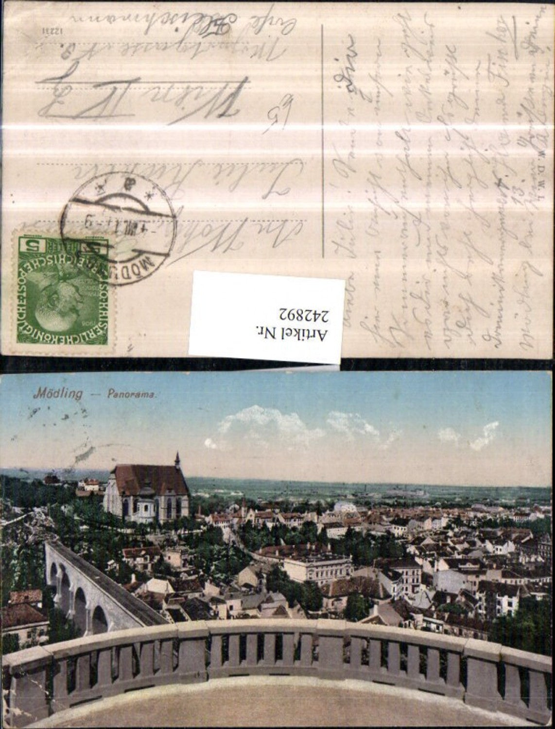 242892,Mödling Panorama Totale